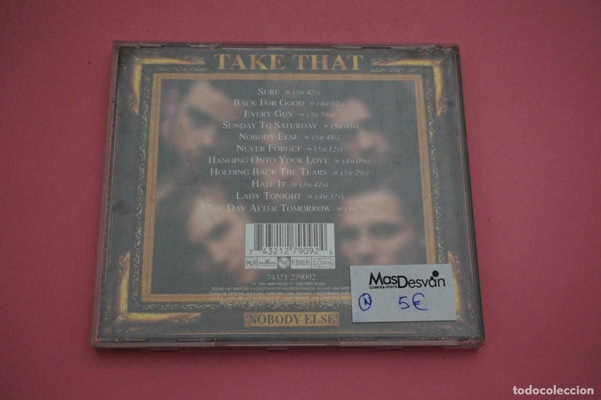 CDs de m&uacute;sica: CD - TAKE THAT - NOBODY ELSE - DISCO EN ESTADO EXCELENTE - Foto 3