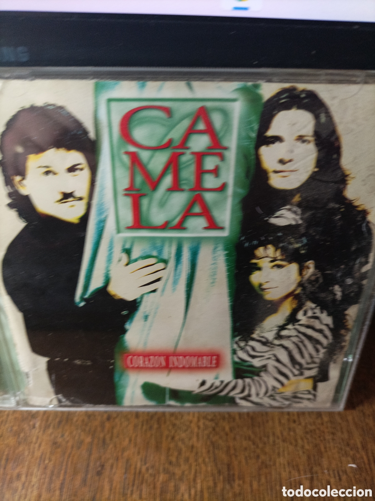 CDs de m&uacute;sica: Camela. Coraz&oacute;n indomable. Cd - Foto 1