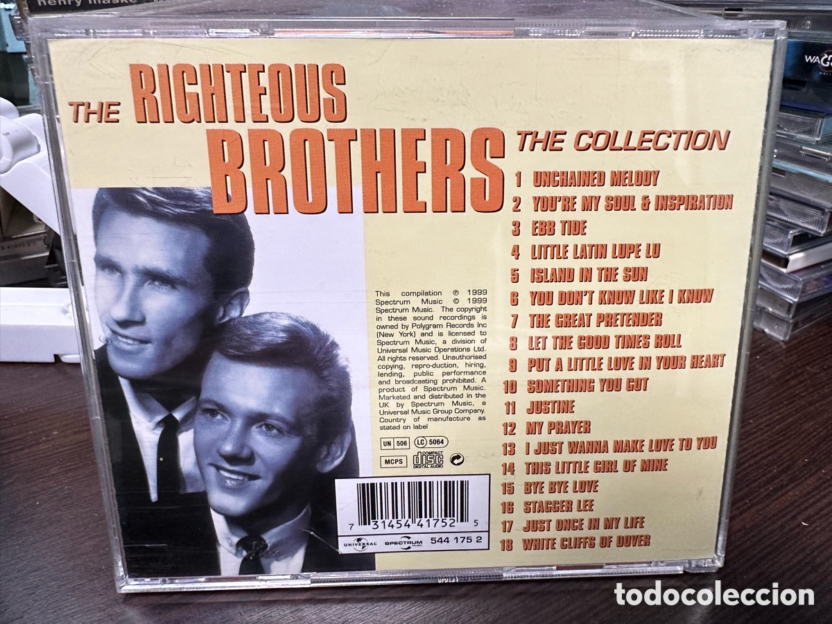 CDs de m&uacute;sica: The Righteous Brothers - The Collection (CD, Comp) - Foto 2