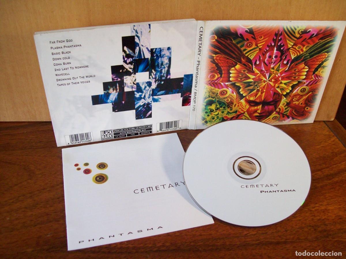 CDs de m&uacute;sica: CEMETARY - PHANTASMA - CD DIGIPACK CON LIBRETO COMO NUEVO - Foto 1