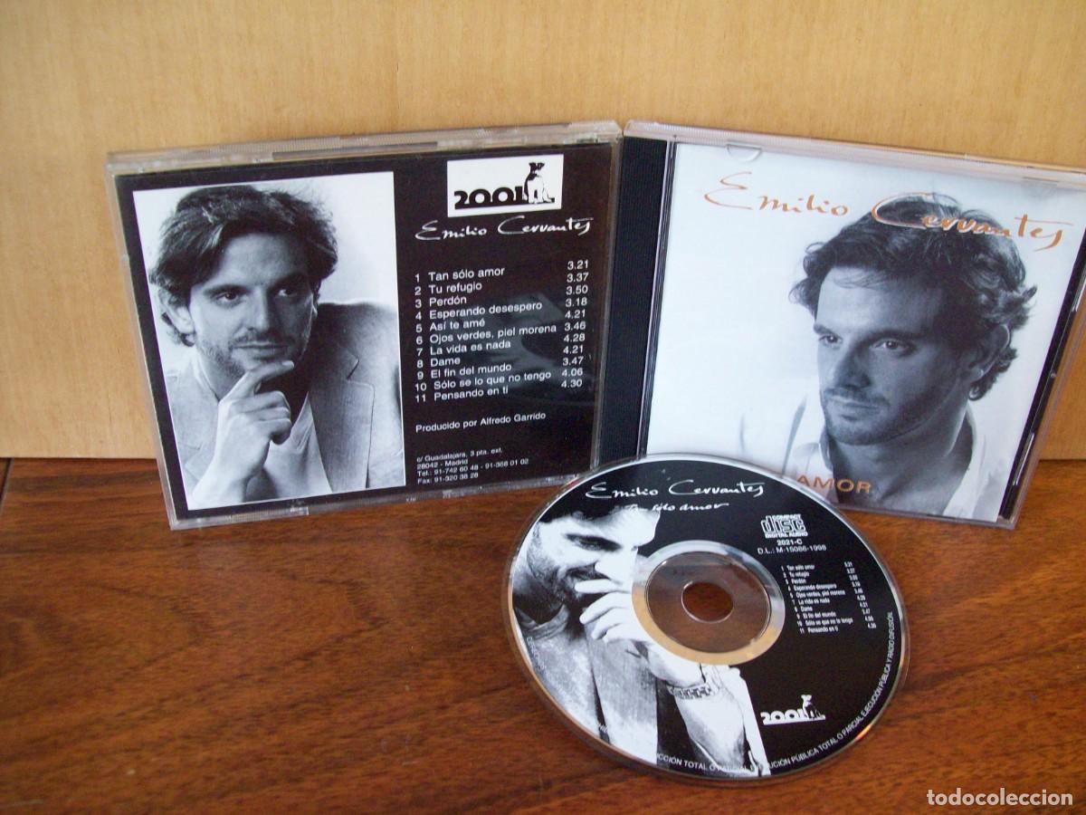 CDs de m&uacute;sica: EMILIO CERVANTES - TAN SOLO AMOR -CD