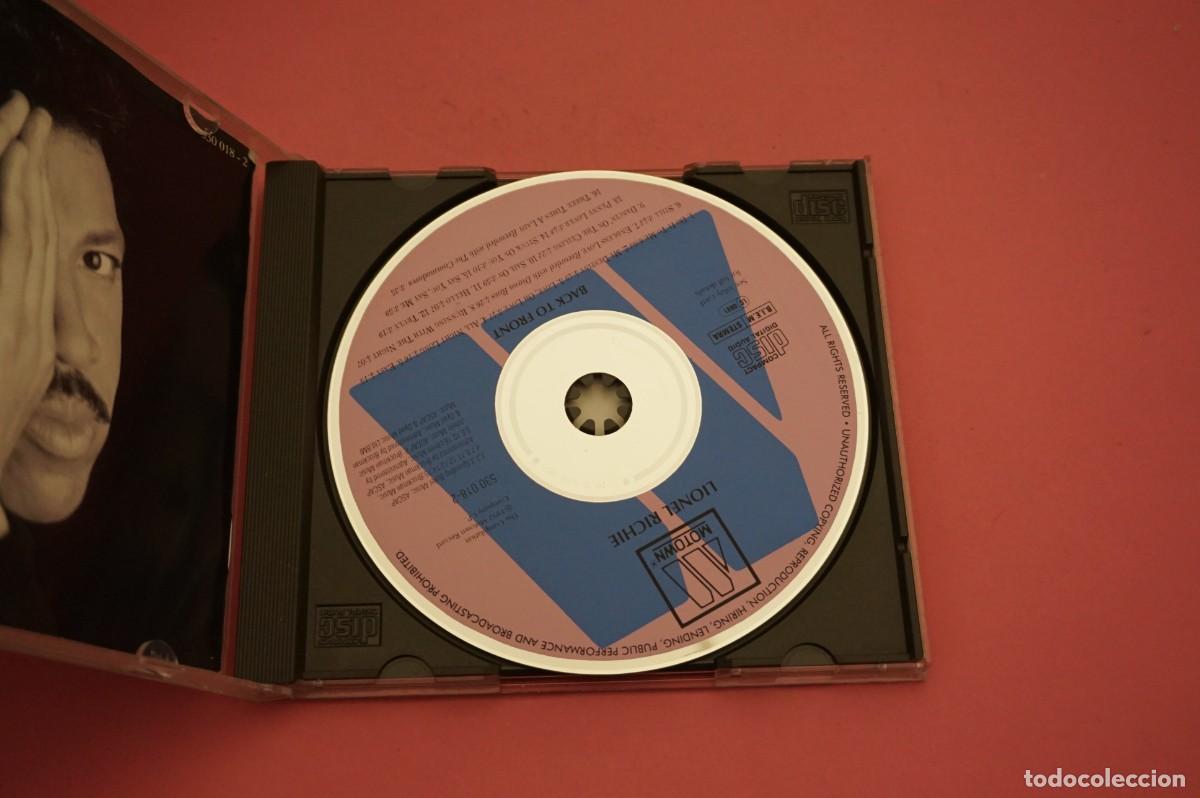 CDs de m&uacute;sica: CD - LIONEL RICHIE - BACK TO FRONT - Foto 2