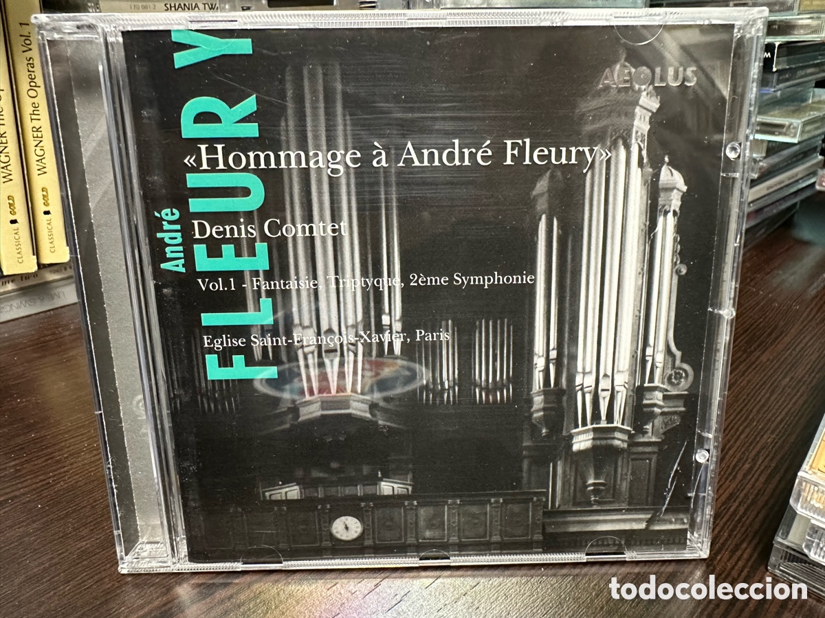 Music CDs: Andr&eacute; Fleury - Denis Comtet - ''Hommage &Agrave; Andr&eacute; Fleury'' Vol. 1 (CD, Album)