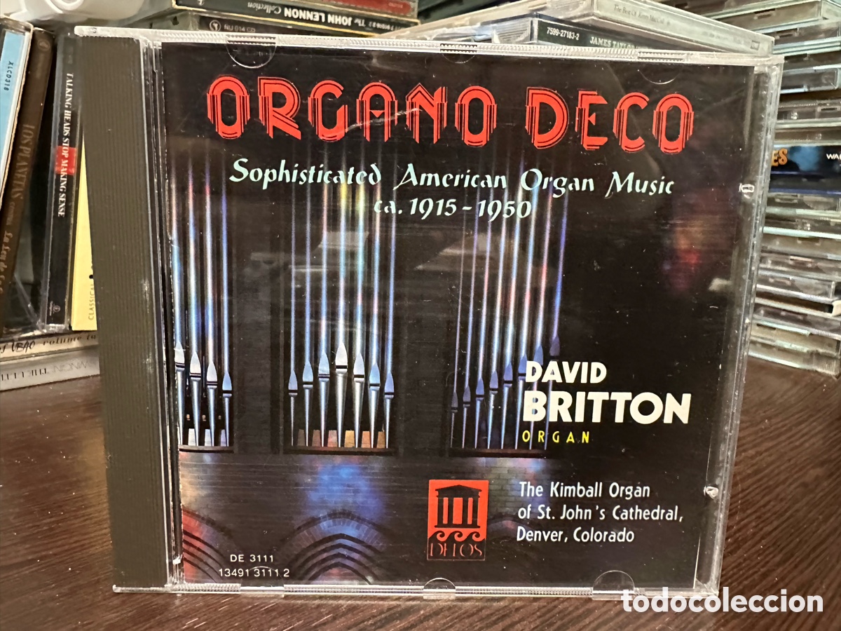 CDs de Musique: David Britton - Organo Deco (CD, Album)