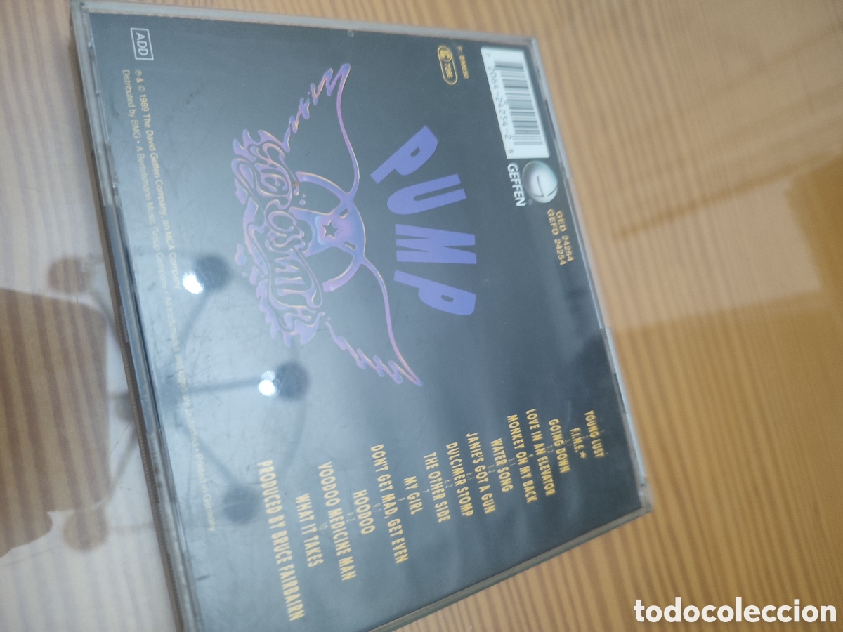 CDs de m&uacute;sica: Cd de Aerosmith&rdquo; Pump &rdquo; buen estado - Foto 2