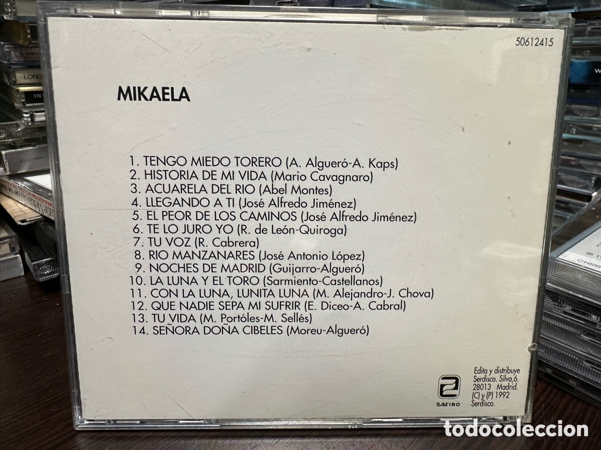 CDs de m&uacute;sica: Mikaela - Mikaela (CD, Album) - Foto 2