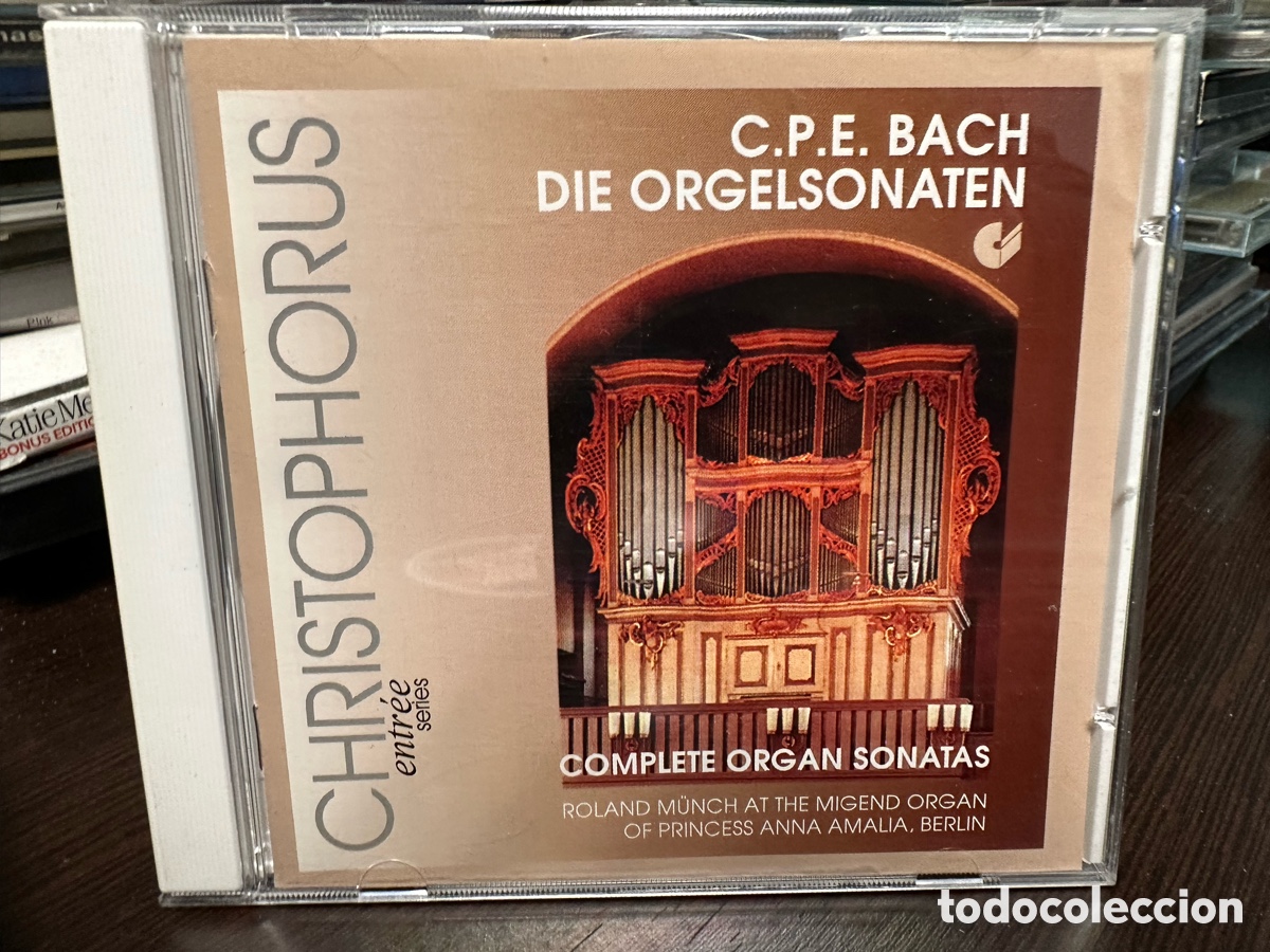 CD di Musica: C.P.E. Bach - Roland M&uuml;nch - Complete Organ Sonatas (CD, Album)