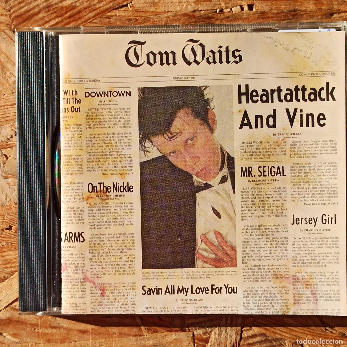 CDs de m&uacute;sica: CD Tom Waits &ndash; Heartattack And Vine - Foto 1