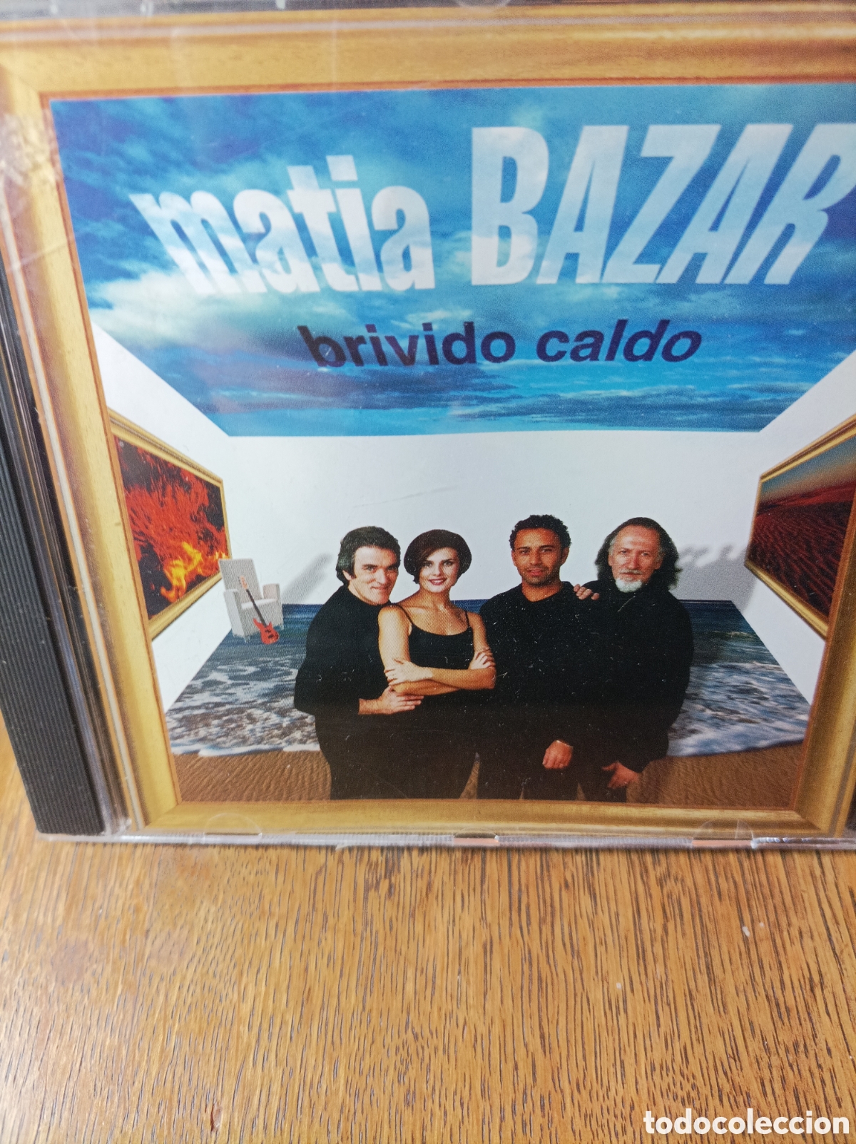 CDs de m&uacute;sica: Matia bazar. Bivrido caldo. Cd - Foto 1