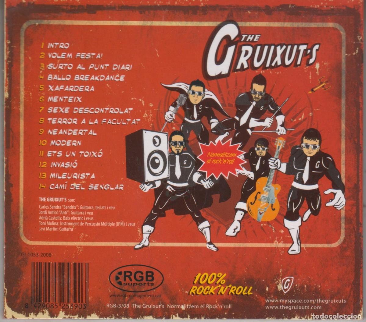 CDs de m&uacute;sica: The Gruixuts cd Normalitzem El Rock&Roll 2008 - Foto 2