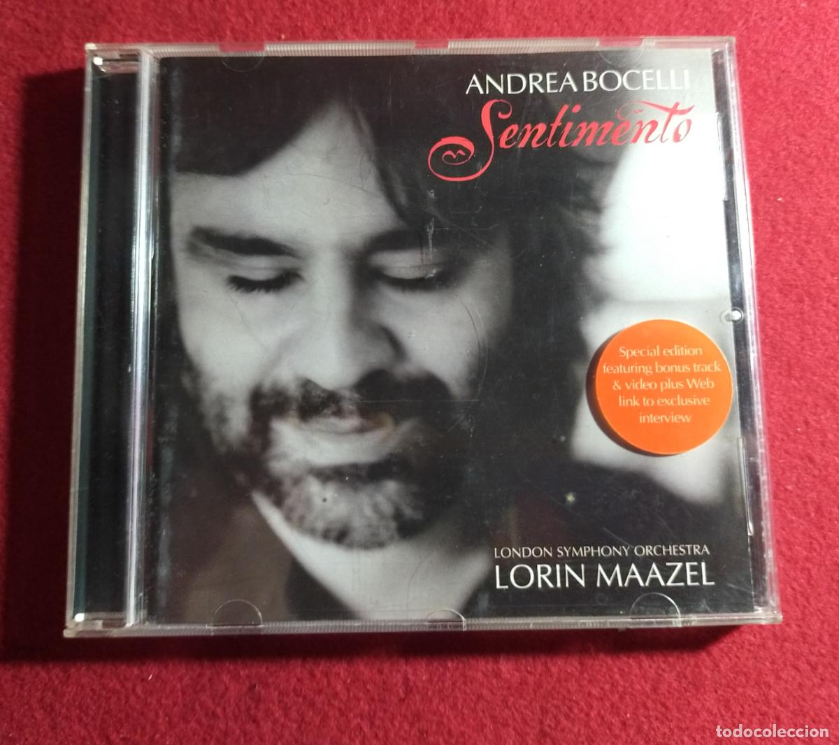 CDs de m&uacute;sica: ANDREA BOCELLI SENTIMENTO - CD - Foto 1