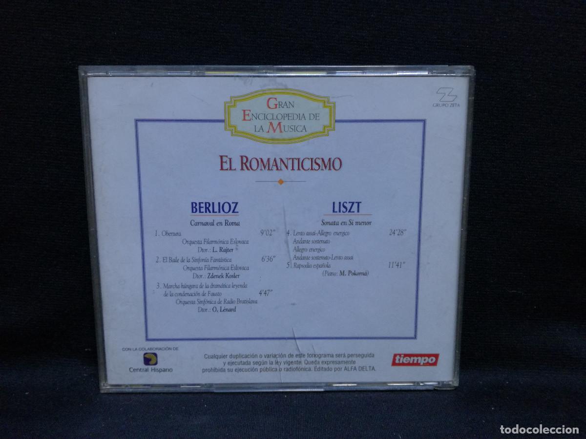 CDs de m&uacute;sica: CD - EL ROMANTICISMO - BERLIOZ - LISZT - Foto 2