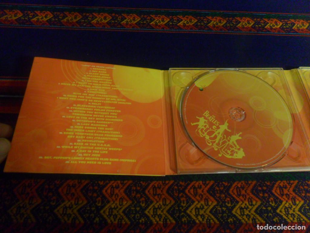 CDs de m&uacute;sica: CD + DVD THE BEATLES LOVE. - Foto 4