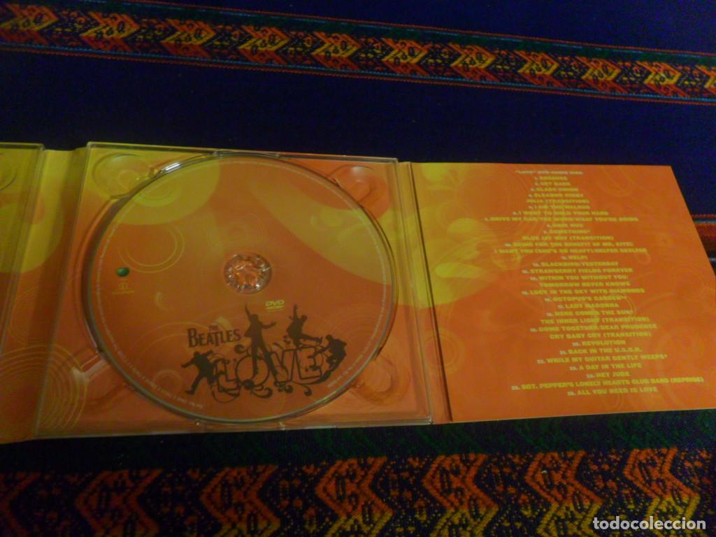 CDs de m&uacute;sica: CD + DVD THE BEATLES LOVE. - Foto 5