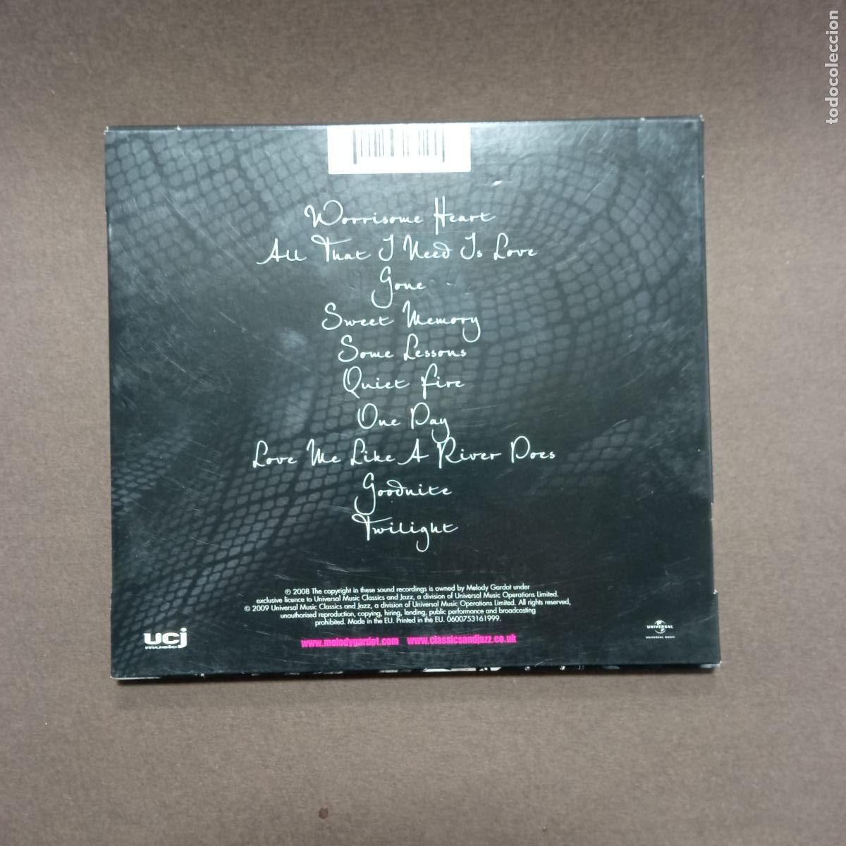 CDs de m&uacute;sica: MELODY GARDOT, WORRISOME HEART - CD - Foto 2