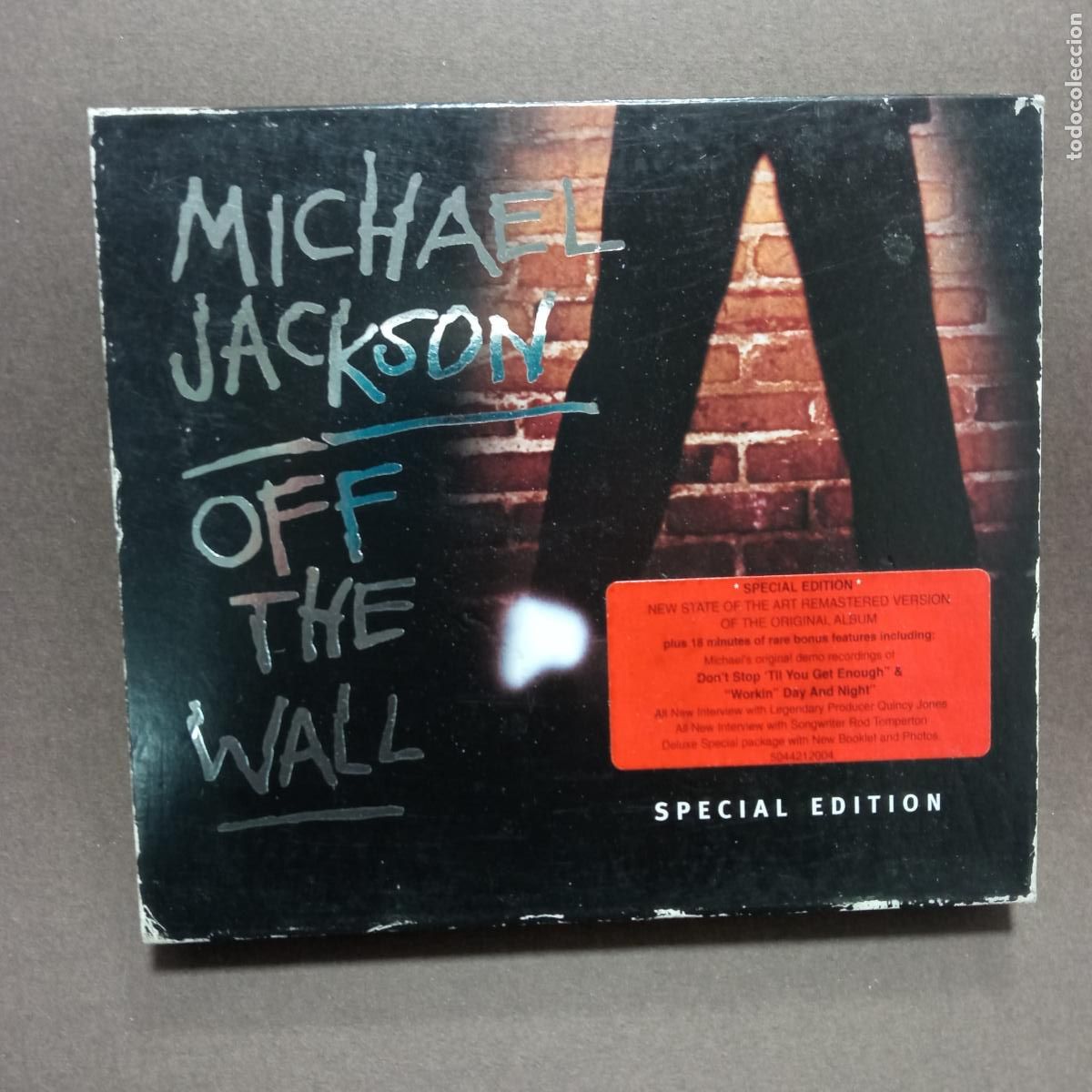 CDs de m&uacute;sica: MICHAEL JACKSON, OFF THE WALL - CD SPECIAL EDITION - Foto 1