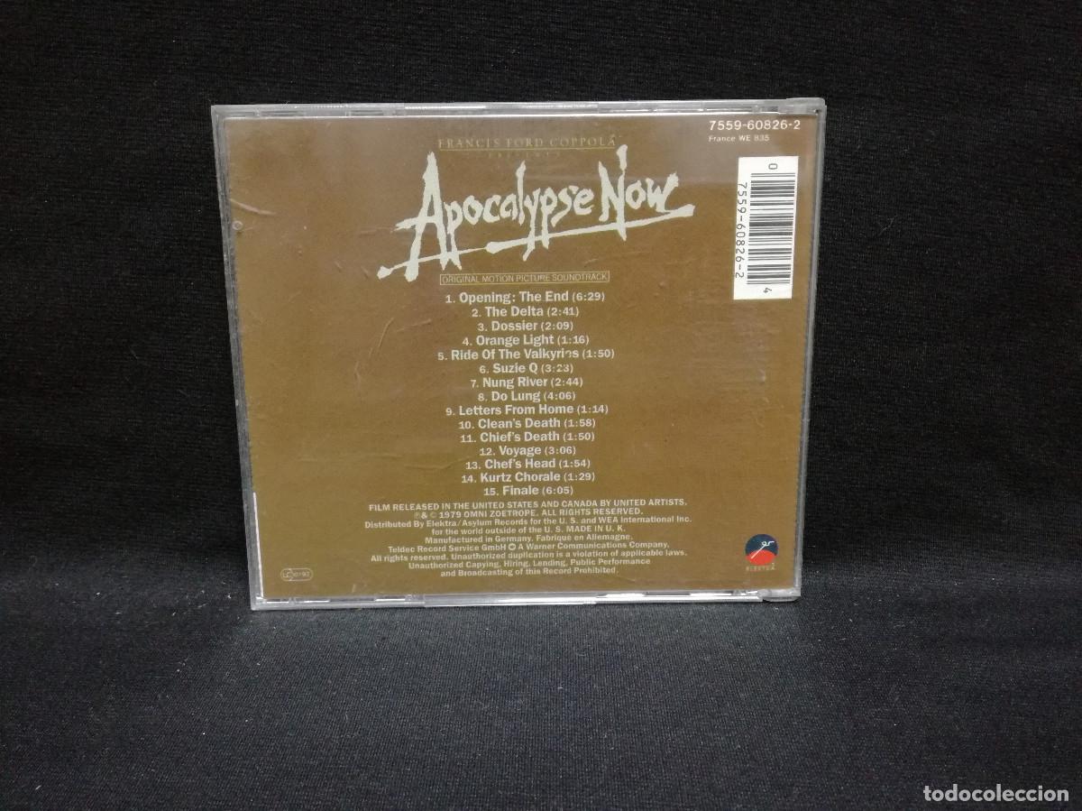 CDs de m&uacute;sica: CD - B.S.O. - O.S.T. APOCALYPSE NOW - Foto 2