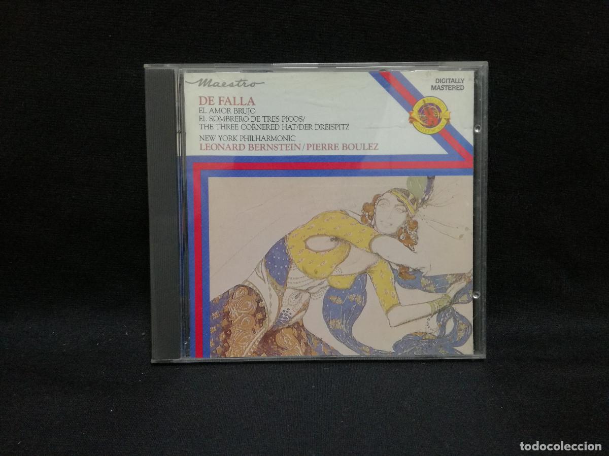 CDs de m&uacute;sica: CD - DE FALLA - EL AMOR BRUJO - BERNSTEIN - Foto 1
