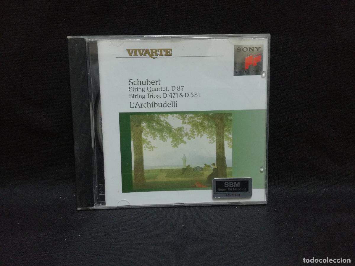 CDs de m&uacute;sica: CD - SCHUBERT - STRING QUARTET - Foto 1