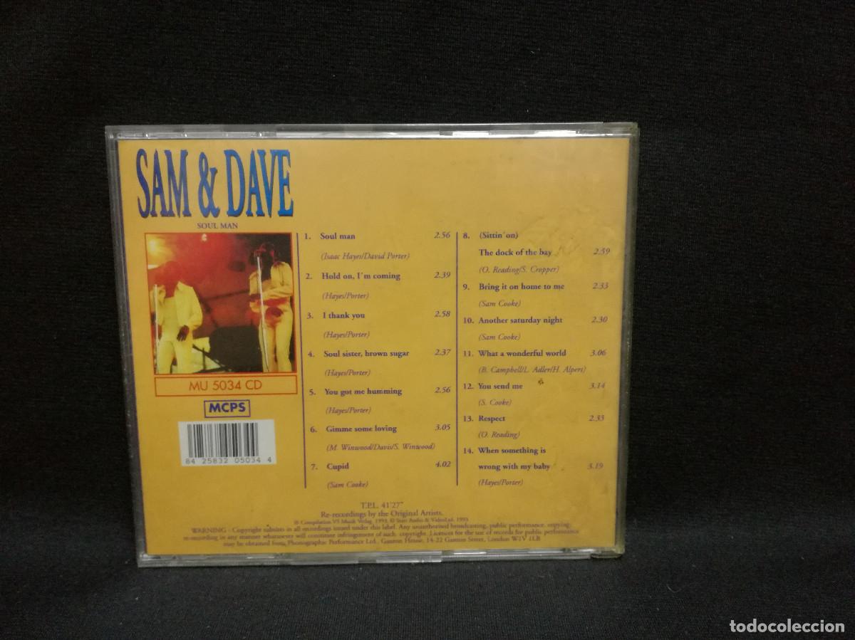 CDs de m&uacute;sica: CD - SAM & DAVE - SOUL MAN - Foto 2
