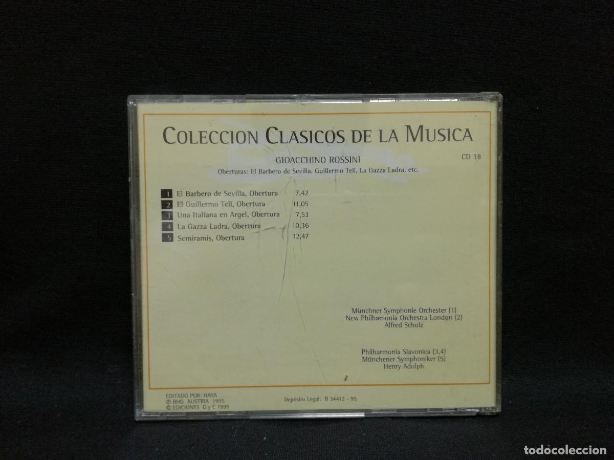 CDs de m&uacute;sica: CD - ROSSINI - OBERTURAS - Foto 2