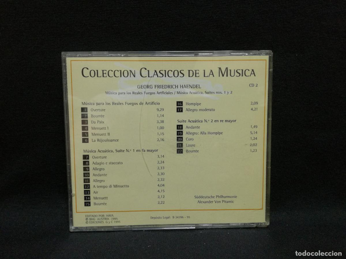 CDs de m&uacute;sica: CD - HAENDEL - FUEGOS ARTIFICIALES - Foto 2