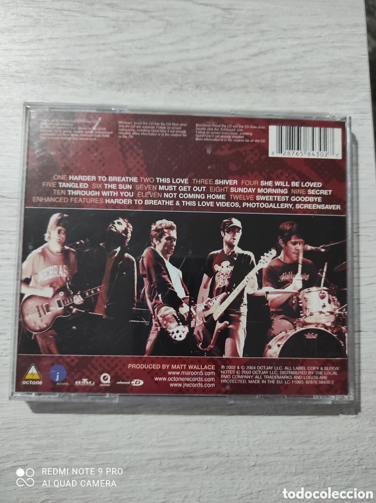CDs de m&uacute;sica: MAROON 5 SONGS ABOUT JANE - Foto 2