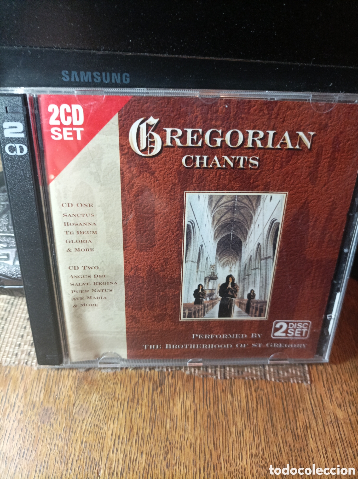 CDs de m&uacute;sica: Gregorian chants. Cantos gregorianos. 2 Cds. - Foto 1