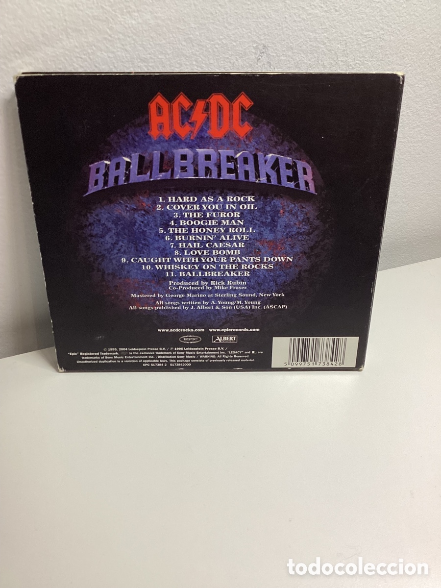 CDs de m&uacute;sica: AC/DC - Ballbreaker - Cd Digipack Remasters 2004 - Foto 2