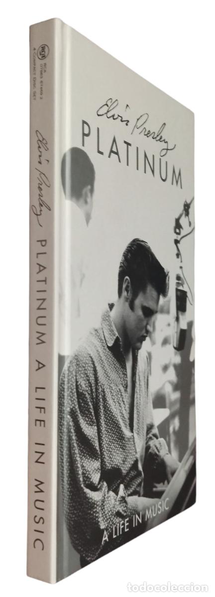 CDs de m&uacute;sica: ELVIS PRESLEY - PLATINUM. LIBRO + 4 CD. COMO NUEVO. - Foto 3