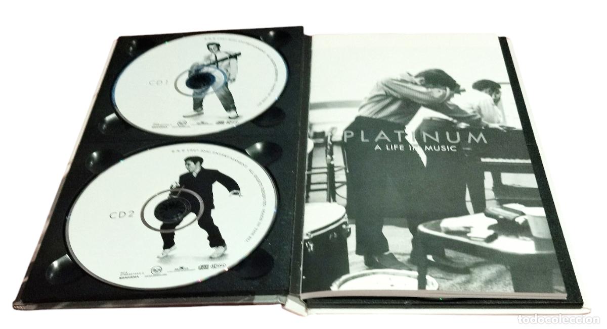 CDs de m&uacute;sica: ELVIS PRESLEY - PLATINUM. LIBRO + 4 CD. COMO NUEVO. - Foto 5