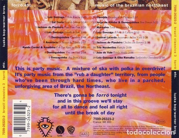 CDs de m&uacute;sica: CD Brazil classics 3 - forr&oacute; etc - Foto 2