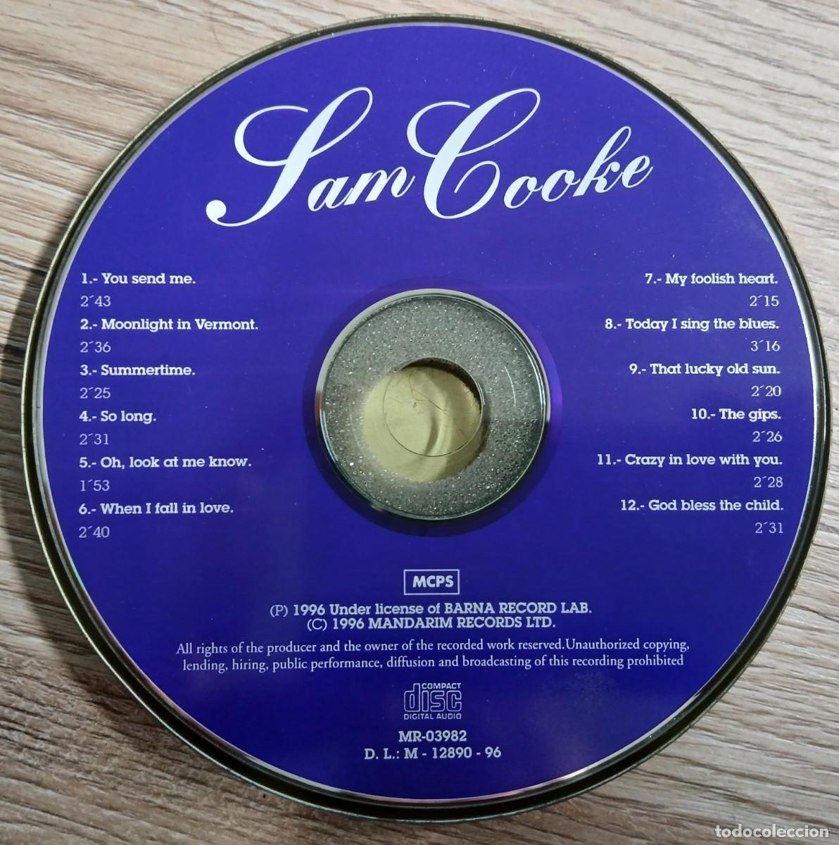 CDs de m&uacute;sica: CD SAM COOKE (Caja metalica) - Foto 3