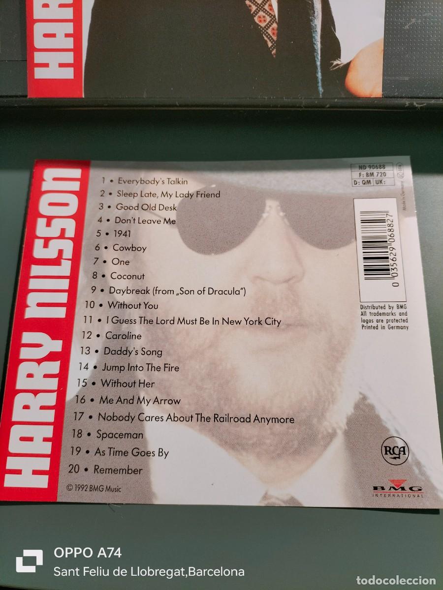 CDs de m&uacute;sica: RAR CD. HARRY NILSSON. THE COLLECTION - Foto 2