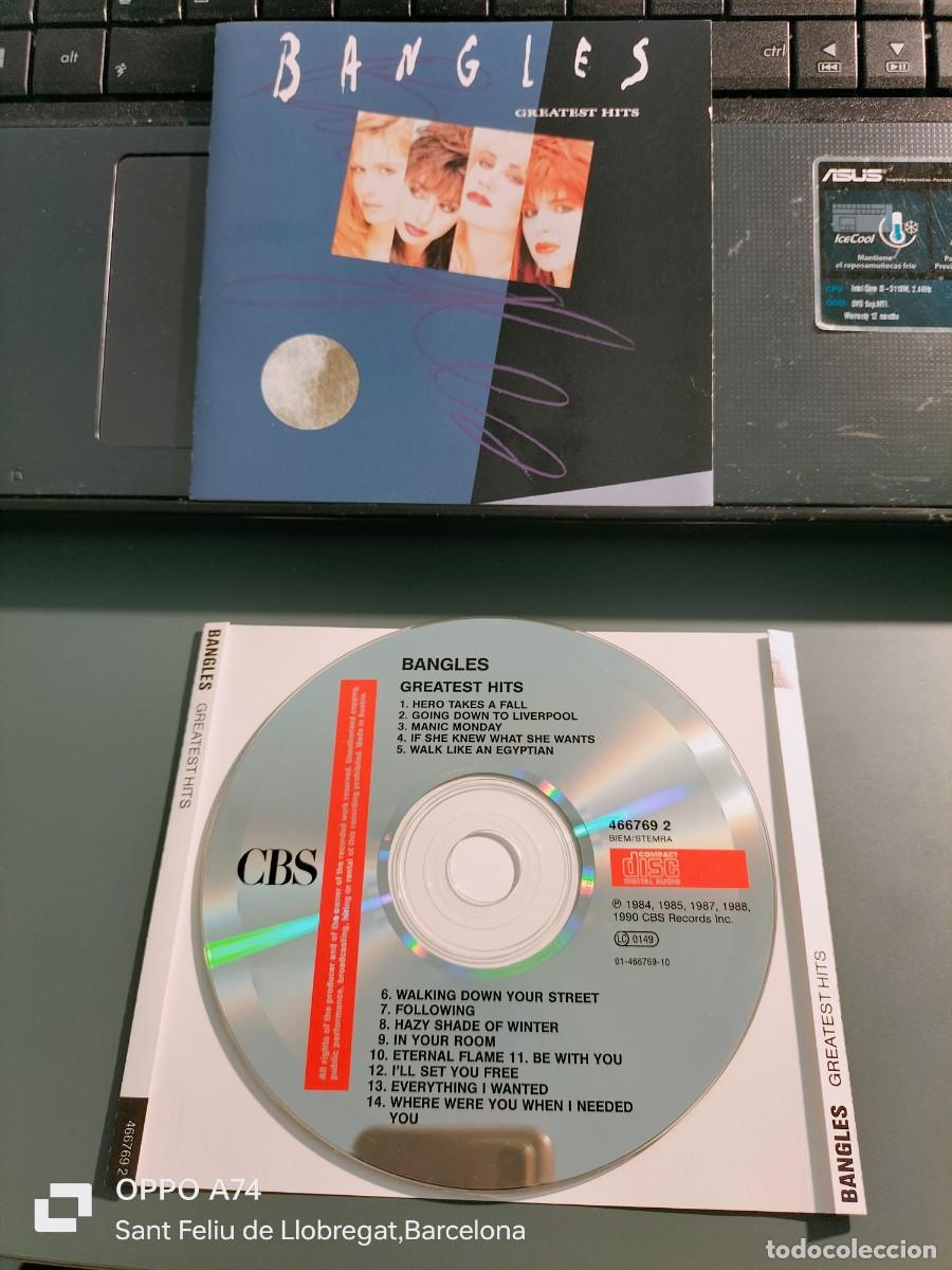 CDs de m&uacute;sica: RAR CD. BANGLES. GREATEST HITS - Foto 1