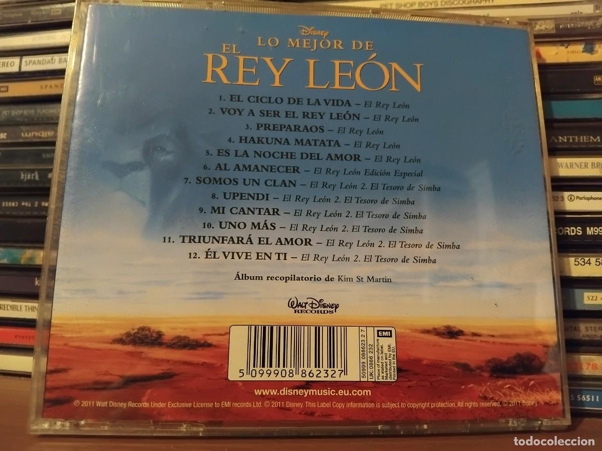 CDs de m&uacute;sica: Various &lrm;&ndash; Lo Mejor de EL Rey Leon - Foto 2
