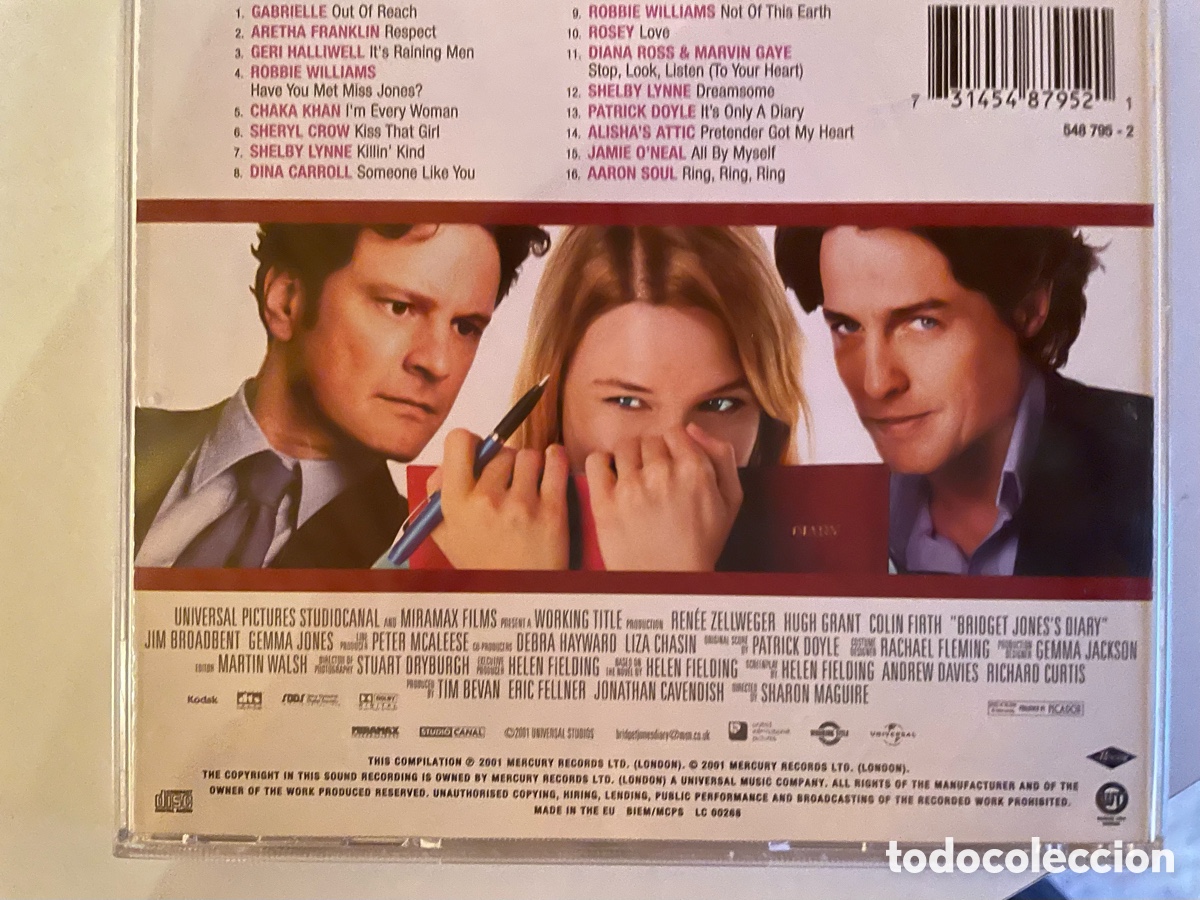 CDs de m&uacute;sica: CD banda sonora Bridget Jones - Foto 2