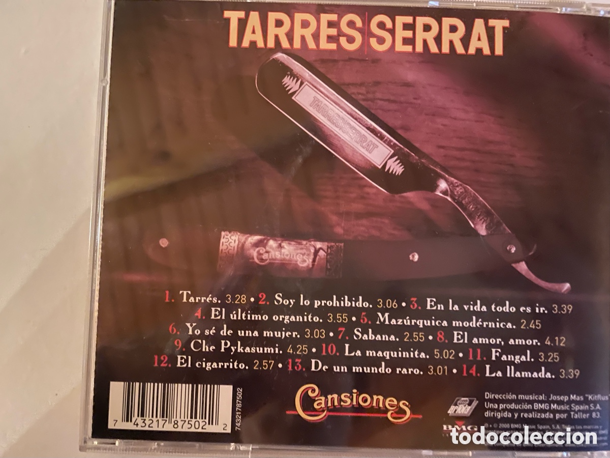 CDs de m&uacute;sica: CD Joan Manel Serrat. Cansiones - Foto 2