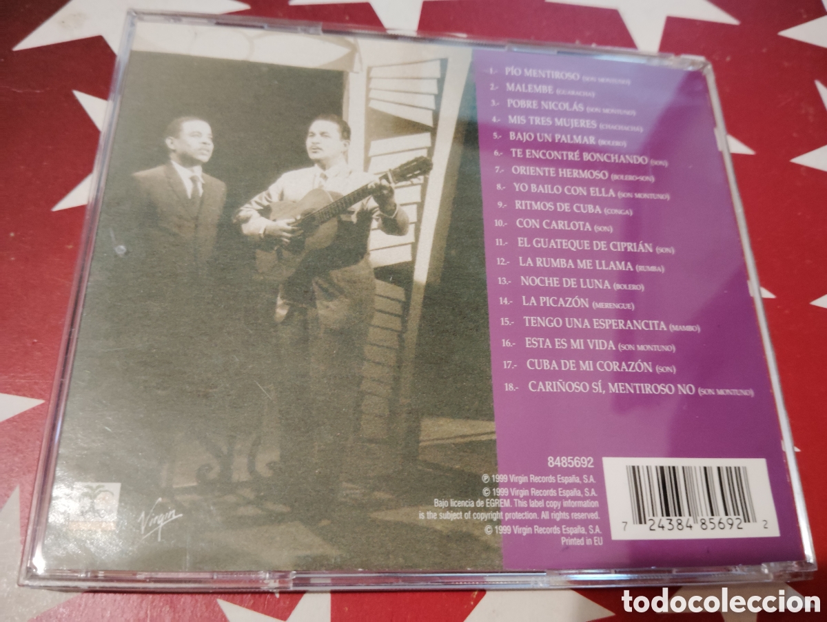 CDs de m&uacute;sica: PIO LEYVA - SABOR A MONTUNO , 1999 - Foto 2
