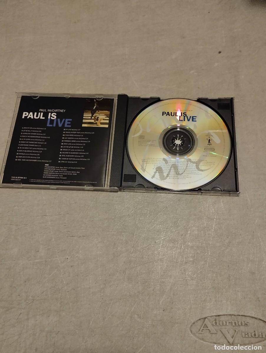 CDs de m&uacute;sica: Paul McCartney CD Paul Is Live - Foto 2