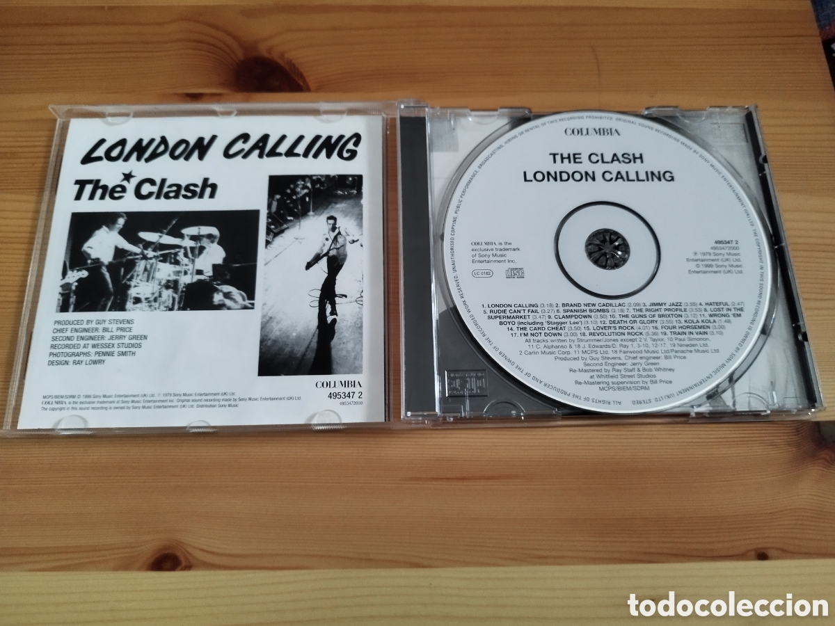 CDs de m&uacute;sica: CD the Clash- London calling - Foto 2