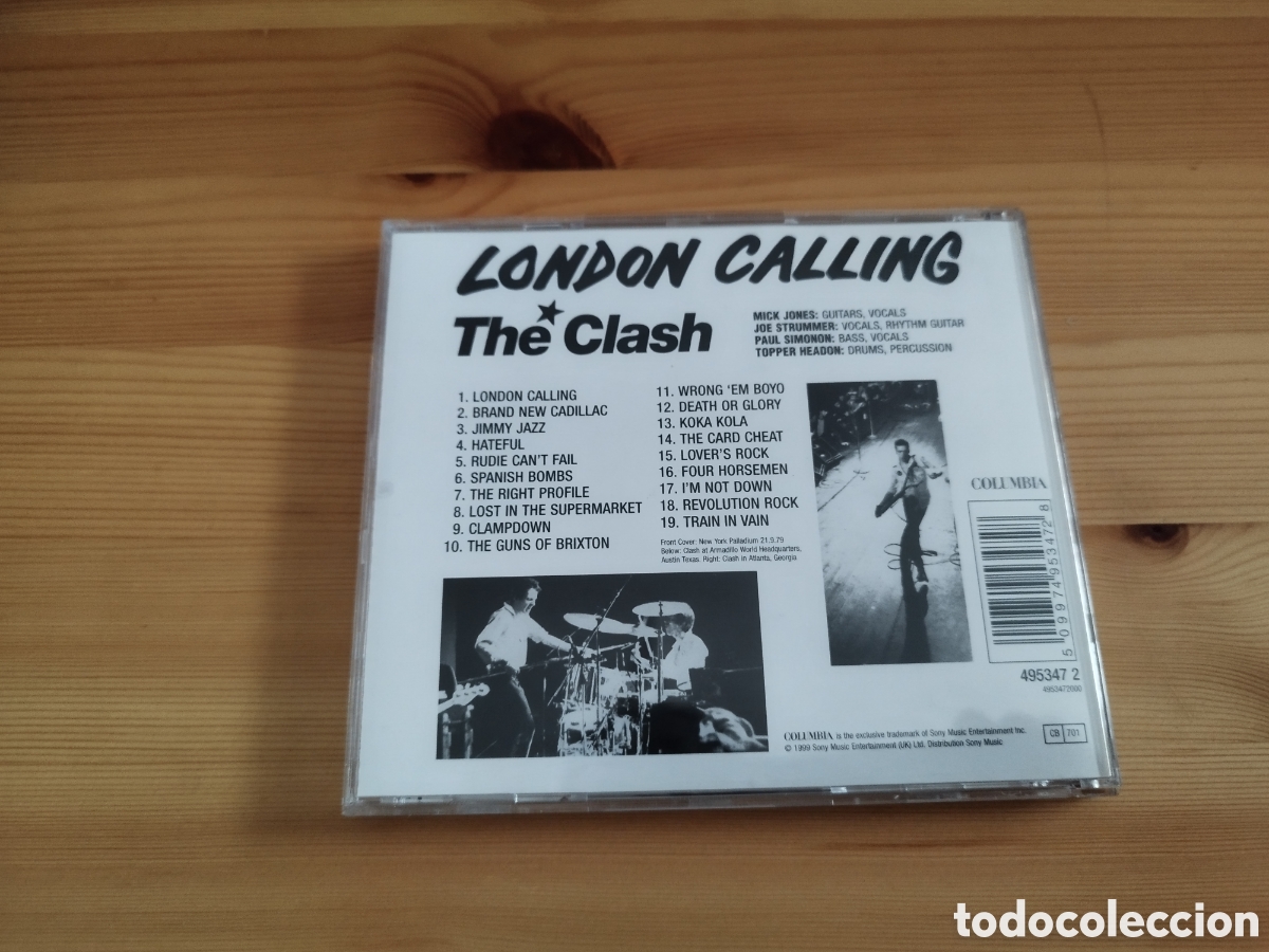 CDs de m&uacute;sica: CD the Clash- London calling - Foto 3