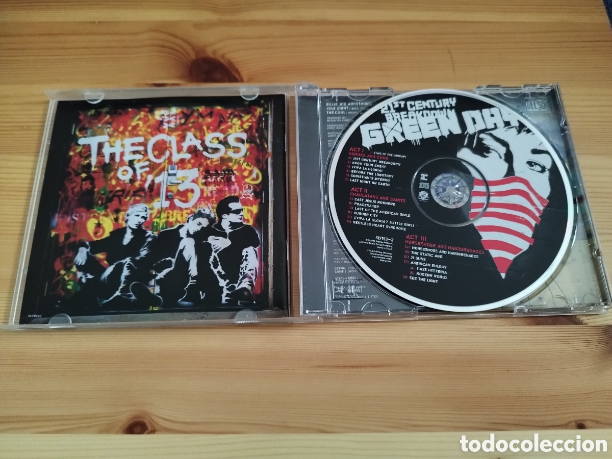 CDs de m&uacute;sica: Green day -21 century breakdown - Foto 2