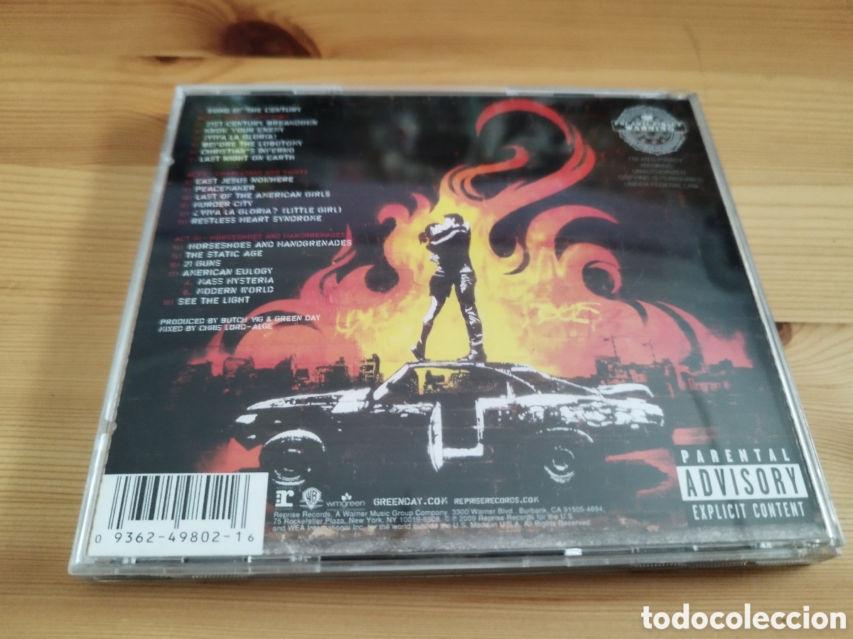 CDs de m&uacute;sica: Green day -21 century breakdown - Foto 3