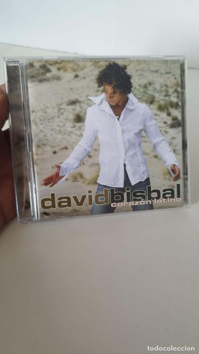 CDs de m&uacute;sica: David Bisbal, coraz&oacute;n latino. Cd - Foto 1
