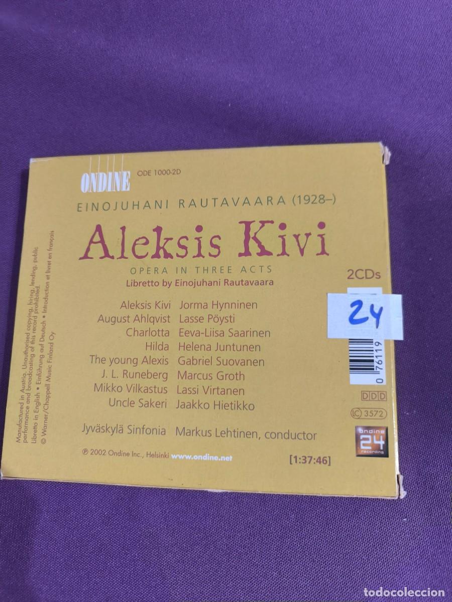 CDs de m&uacute;sica: ALEKSIS KIVI RAUTAVAARA - Foto 2
