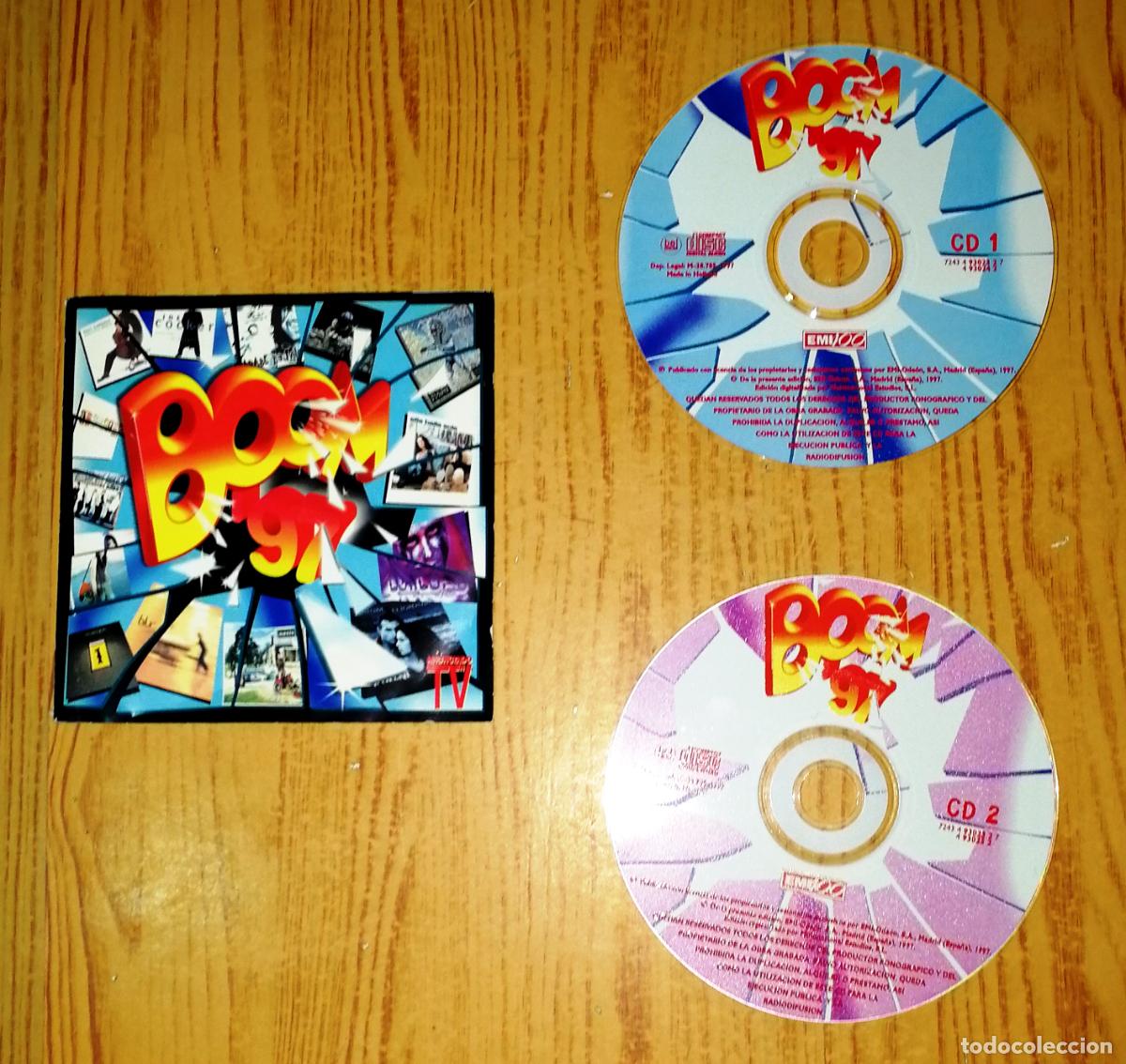 CDs de m&uacute;sica: 2 CD. BOOM 97. - EMI : Odeon, 1997 - Foto 2
