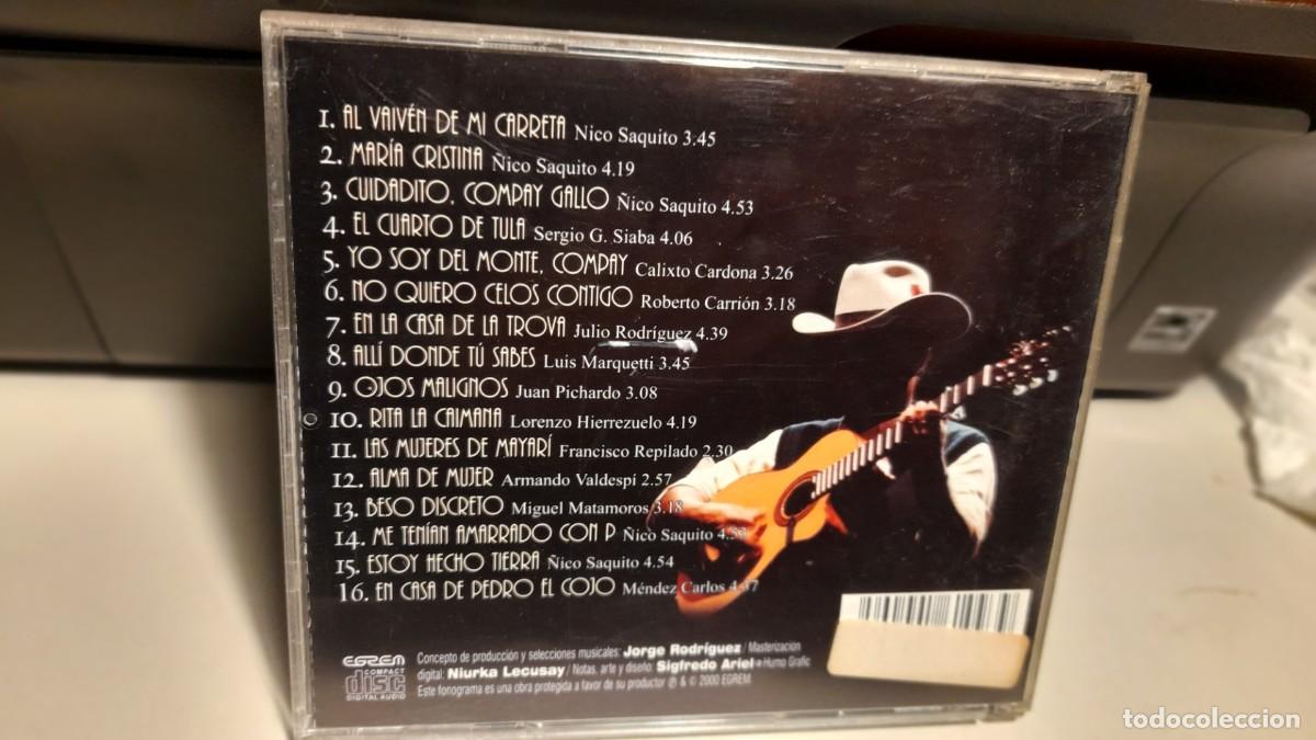 CDs de m&uacute;sica: CD ELIADES OCHOA & CUARTETO PATRIA : GRANDES EXITOS - Foto 3