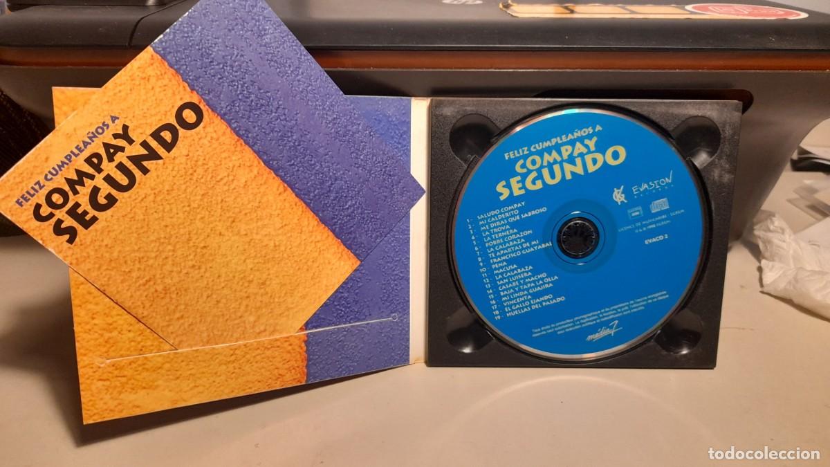 CDs de m&uacute;sica: CD FELIZ CUMPLEA&Ntilde;OS A COMPAY SEGUNDO - Foto 2