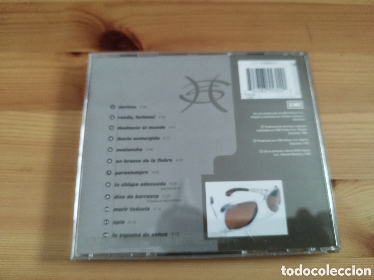 CDs de m&uacute;sica: CD de H&eacute;roes del Silencio - Avalancha - Foto 3